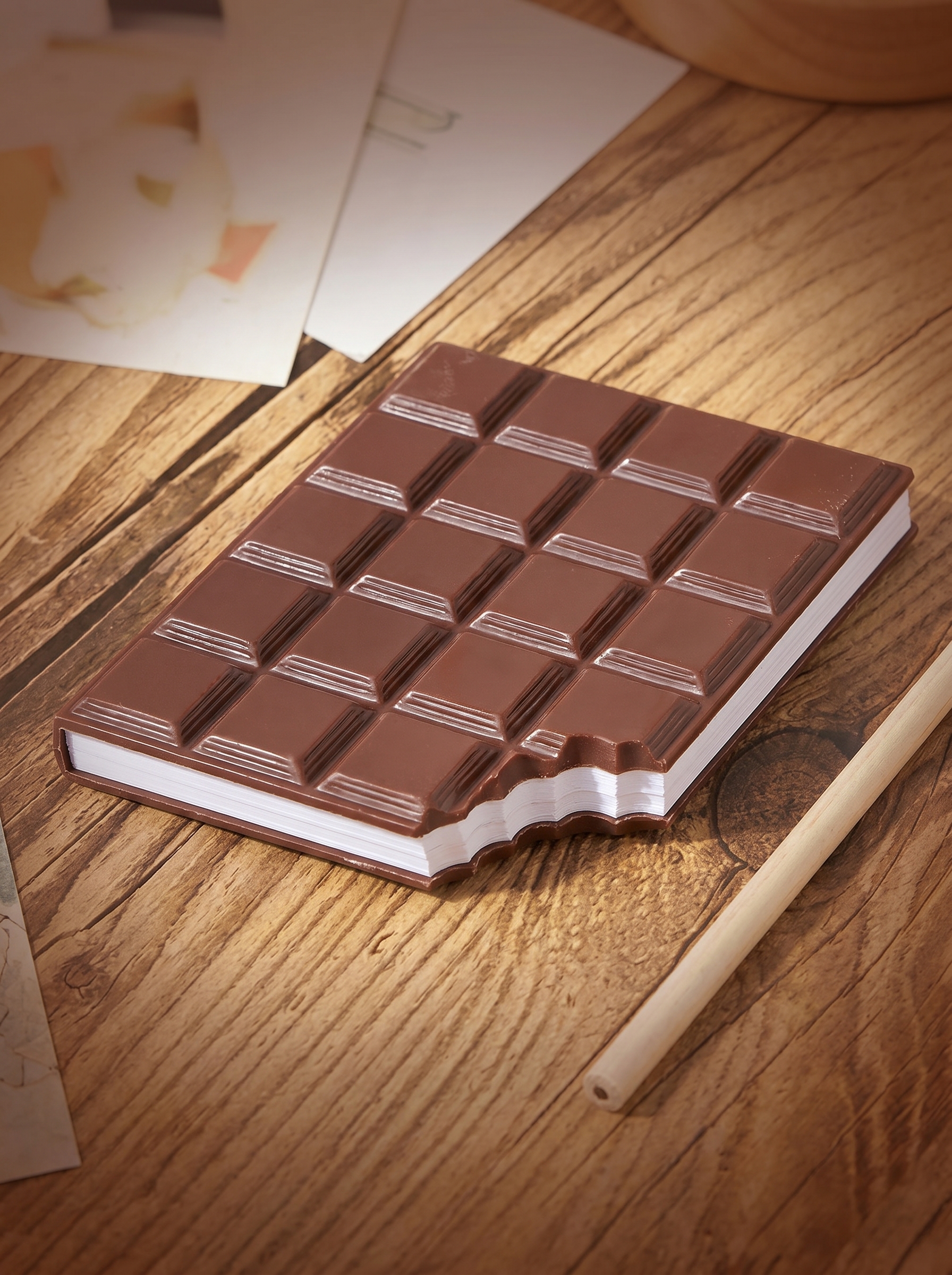 Creative Notebook, Chocolate Diary, Pocket Journal, Cute Stationery,